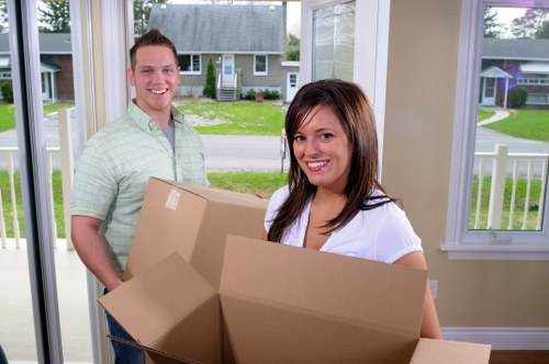 Local man with van removal service ready for a home move in Removalvan