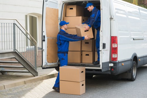 Commercial moving transport for offices and small businesses