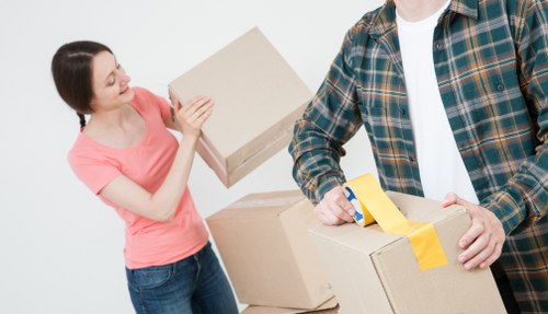 Professional team handling house removals and furniture transport in Removalvan