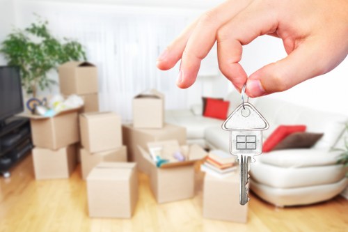 Customer raising a service complaint about a man and van move