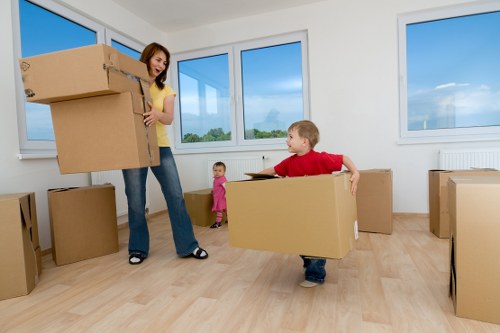 Removalvan service handling access and parking challenges